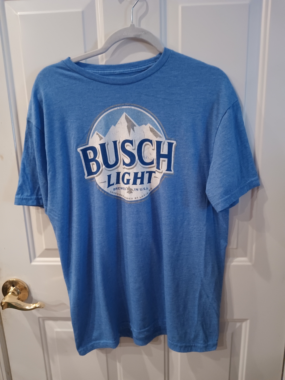 Men’s Collectible Busch Blue Heather T-shirt